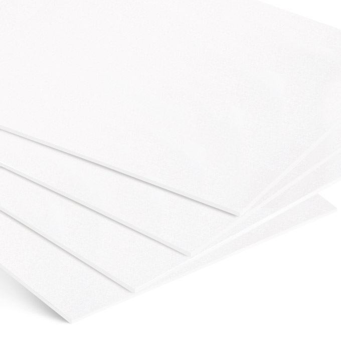 White Core Karton passe-partout, format magazynowy ok. 80 x 120 cm