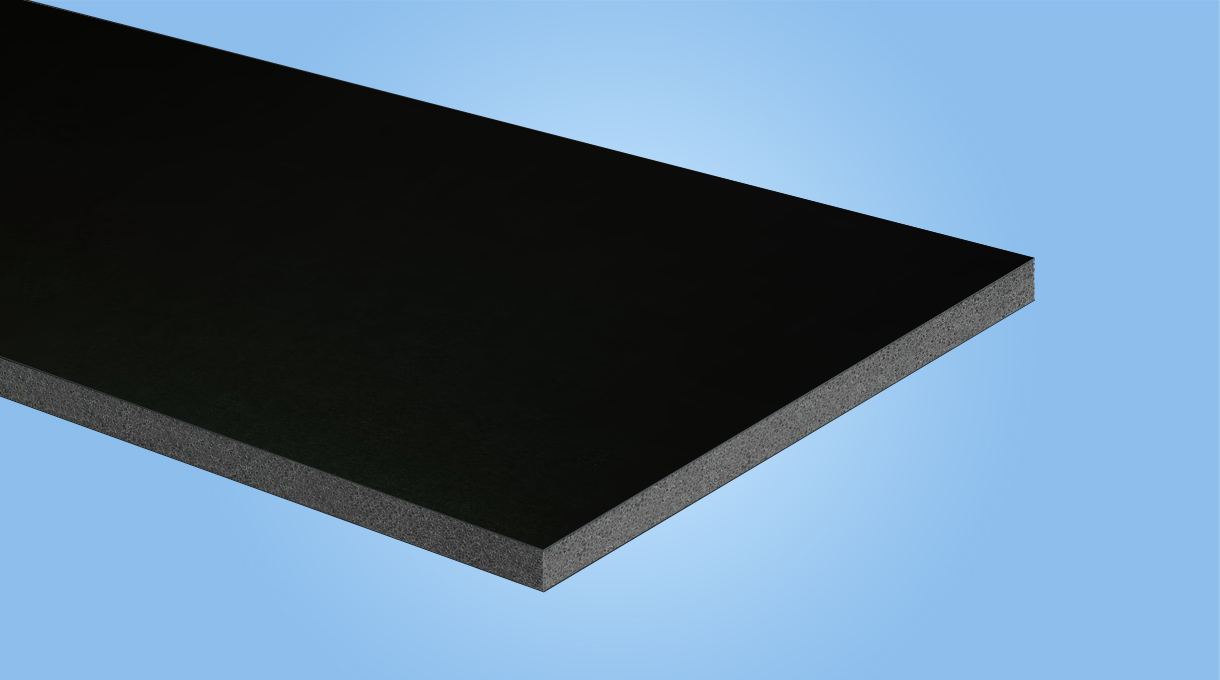 Płyta piankowa 10 mm (Foamboard) - czarna - 59,4 x 84 cm (A1) - 10 szt. opak. 