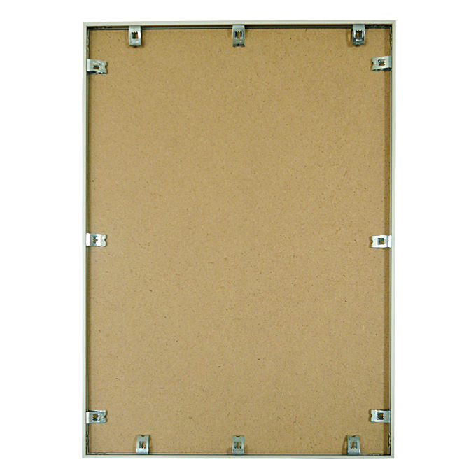 Rama aluminiowa Standard - czerwony mat (RAL 3000) - 30 x 40 cm - akryl (polistyren)